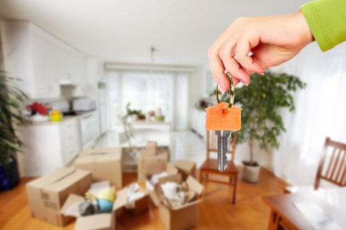 Professional packing services for a home move in Feltham