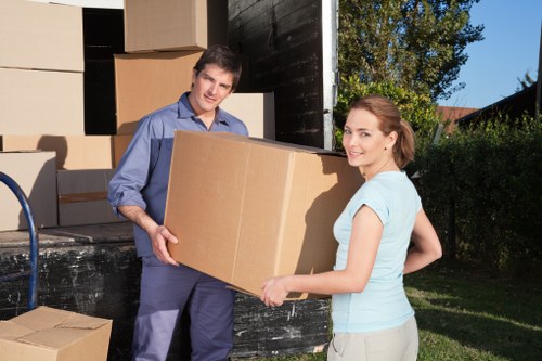 Safe furniture handling by a Feltham man and van crew